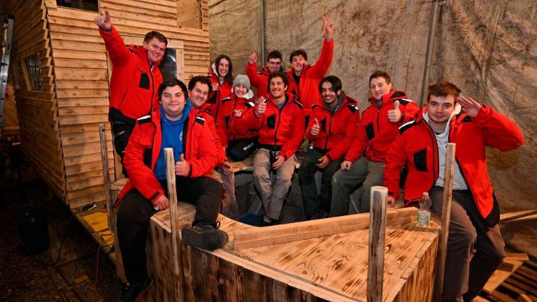 Na vozu se bodo najbolj pogumni sprostili v jacuzziju