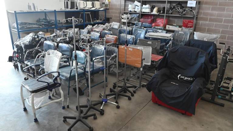 Združenje De Banfield ima novo skladišče za medicinsko opremo