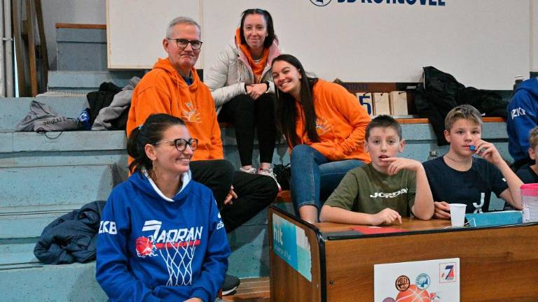 Pri Briščikih potekal mednarodni košarkarski turnir U11