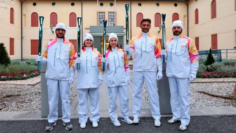 Olimpijska bakla prispela v Trst