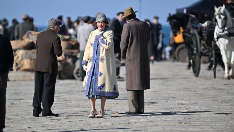 Na tržaškem filmskem setu tudi kobariški prostovoljni gasilci