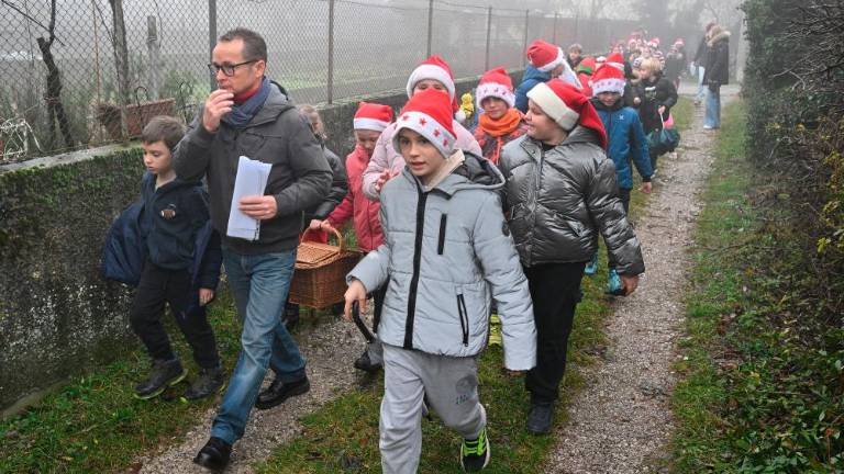 Letošnje koledovanje v Trebčah