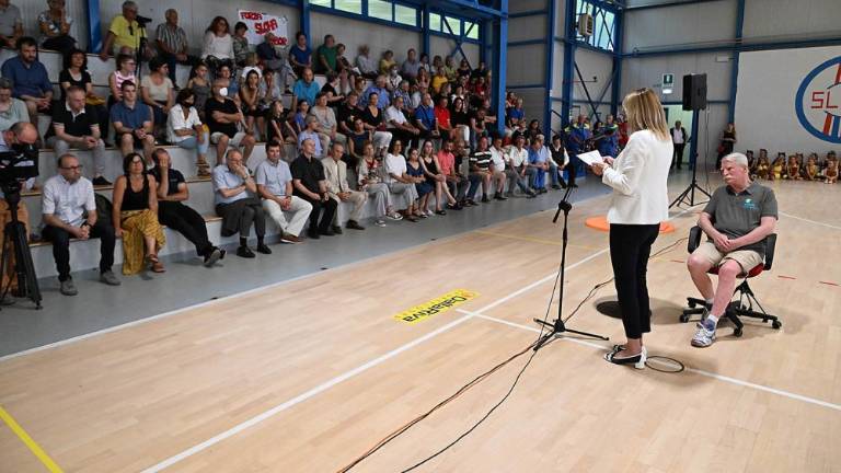 Z občuteno slovesnostjo poimenovali repensko telovadnico po Paolu Colji