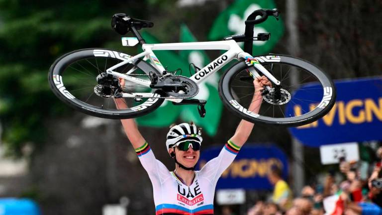 Tadej Pogačar drugi v izboru za najboljšega športnika Evrope