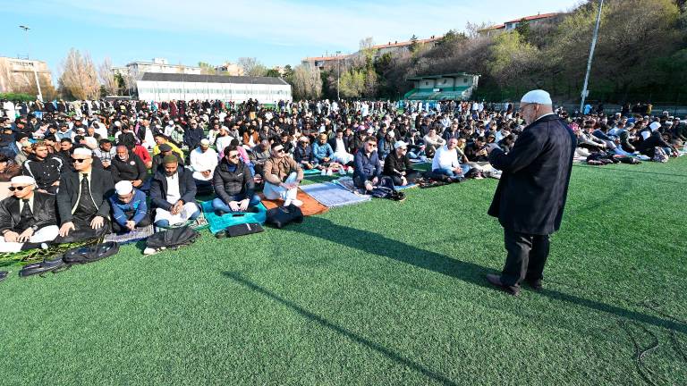 Tudi tržaški muslimani praznovali bajram