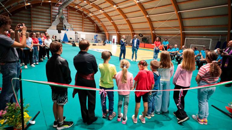 V Doberdobu se veselijo prenovljene telovadnice