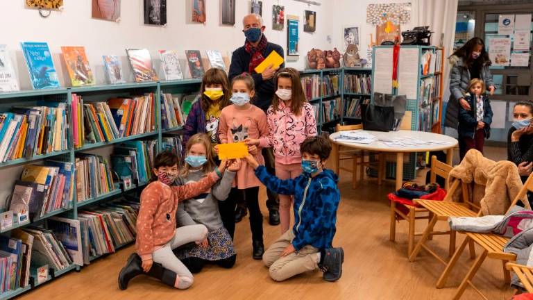 Mladi ustvarjalci prejeli knjižni bon