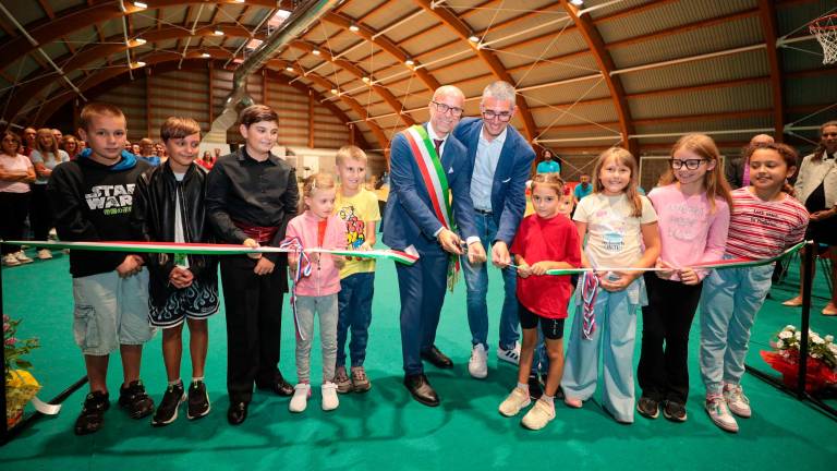 V Doberdobu se veselijo prenovljene telovadnice