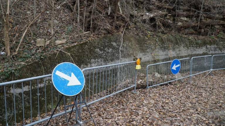 Po sedemnajstih letih spet zaprli cesto zaradi plazu