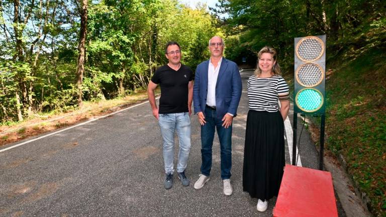 Na cesti za Prebeneg spet stekel promet