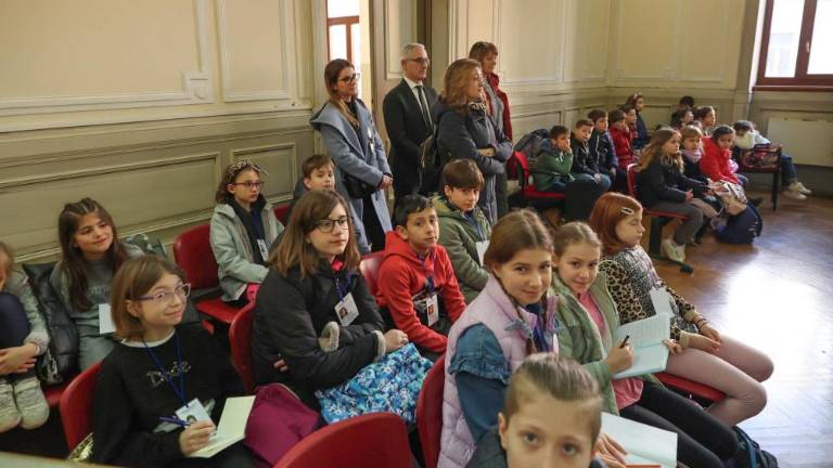 Učenci slovenskih šol na sodniji