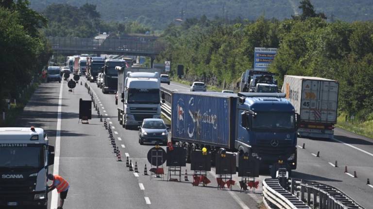 Zastoji med Prosekom in Devinom