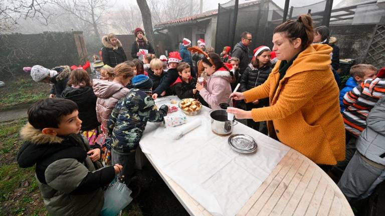 Letošnje koledovanje v Trebčah