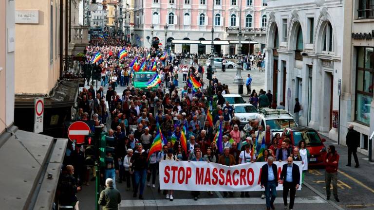 Na shodu za Palestino množična udeležba