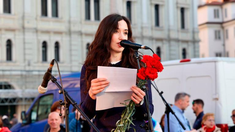 Praznovanje osvoboditve je napolnilo tržaške ulice