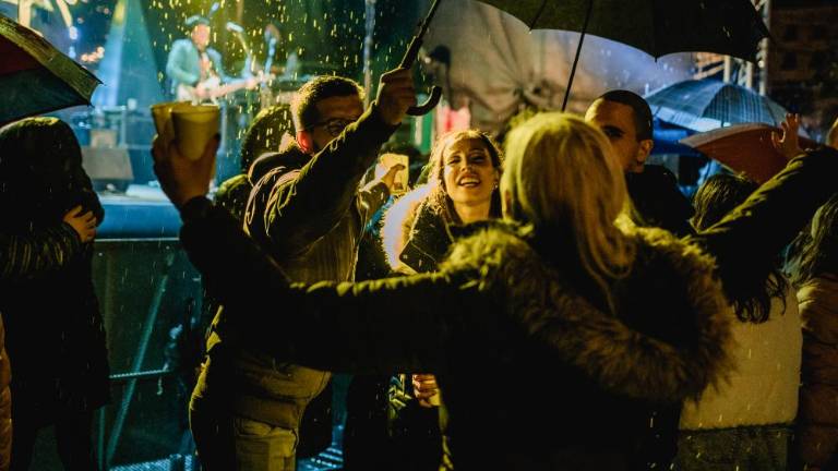 V Novi Gorici silvestrovali tudi Goričani