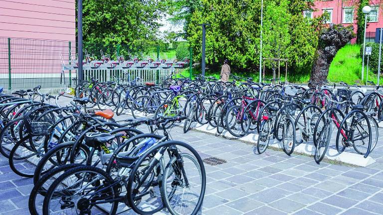 Za kolesarje novo parkirišče