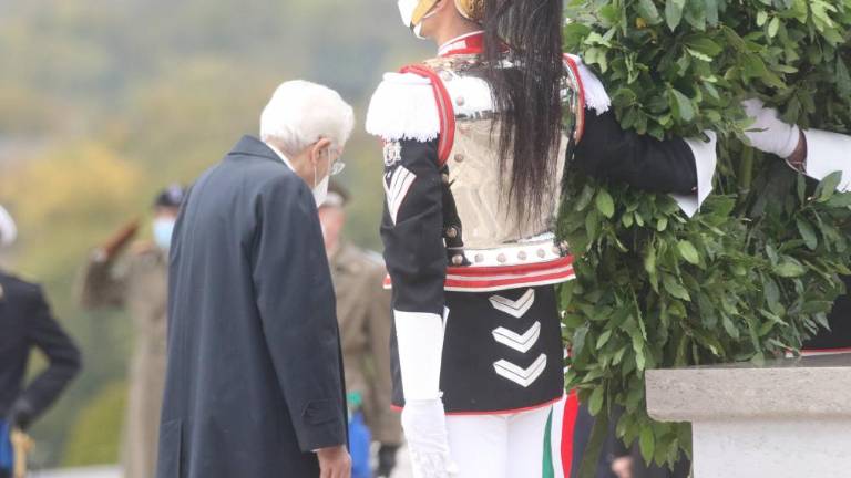 Predsednik Mattarella v Redipulji