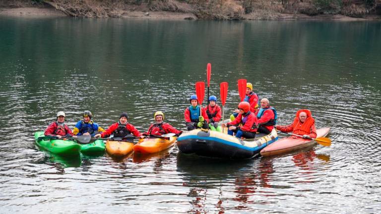 Ustavila jih ni niti Soča s temperaturo 5,6° Celzija (foto)