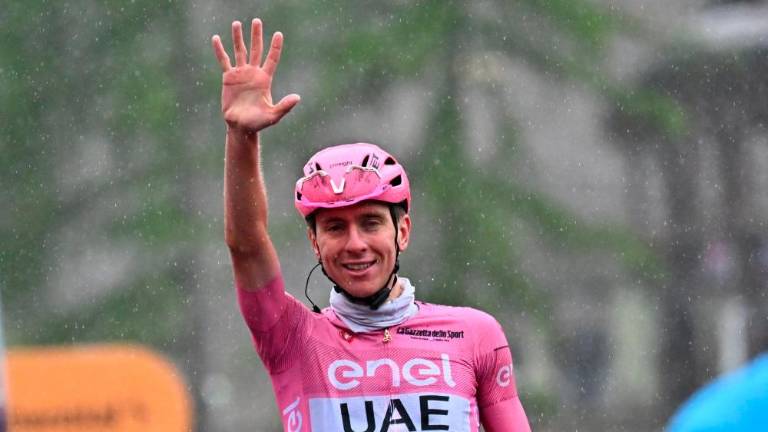 Pogačar v mrazu in dežju do pete zmage na letošnjem Giru