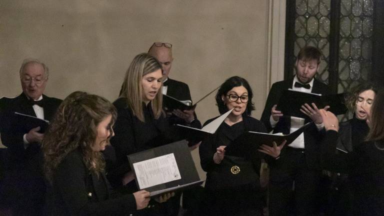 Pevski poklon Komelu in hkrati Kerševanu