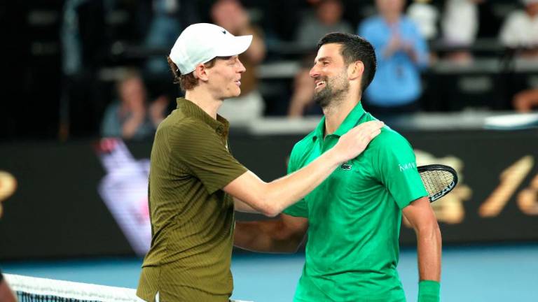 Đoković v Melbournu ugnal Sinnerja