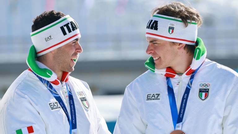 Italija do brona še v ekipnem smučarskem teku