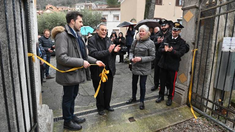 Prenovljena vrata in ekonomske godlje dolinske fare