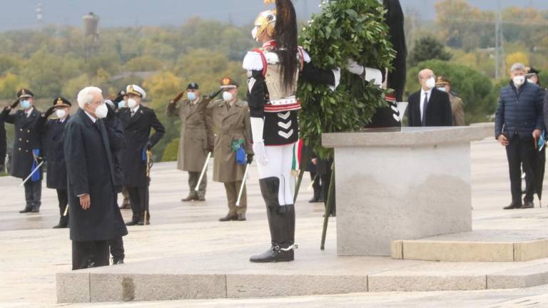Predsednik Mattarella v Redipulji