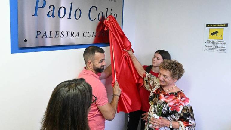 Z občuteno slovesnostjo poimenovali repensko telovadnico po Paolu Colji