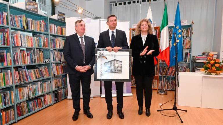 Predsednik Borut Pahor na poslovilnem obisku pri Slovencih v Italiji