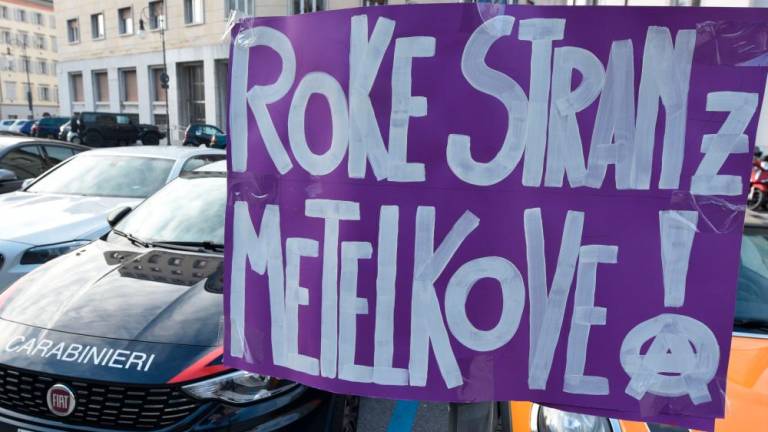 V Trstu protest za Rog in Metelkovo