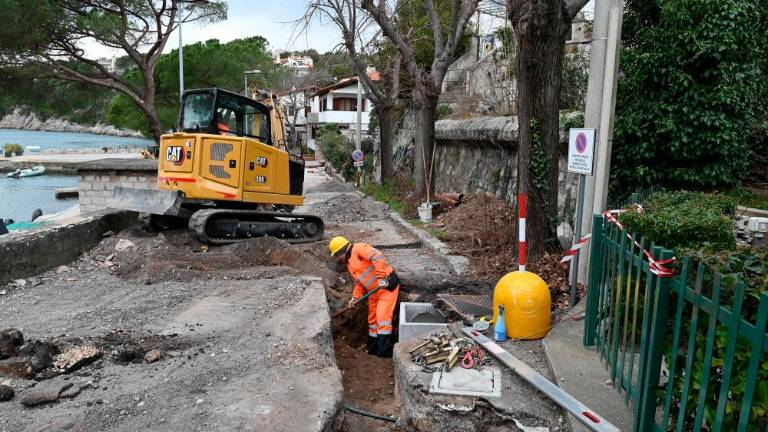 Začeli z obnovo devinskega portiča