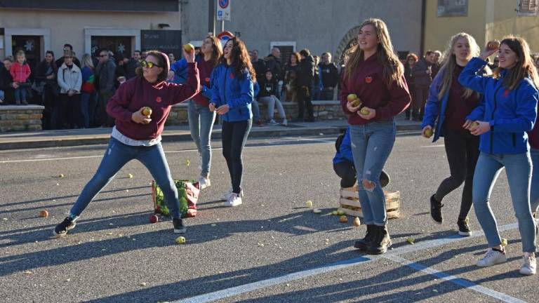Švigala so jabolka, znana je nova frejla