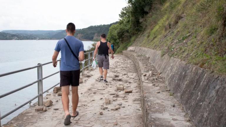 Pešpot med Piranom in Fieso bo zaprta do konca februarja