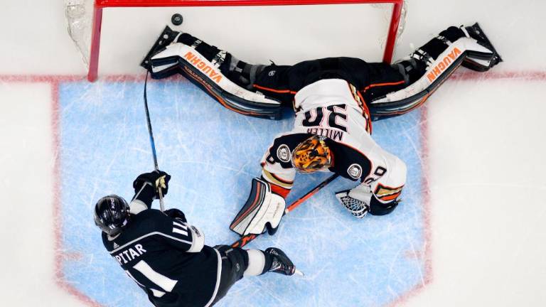 Anže Kopitar dosegel odločilni zadetek