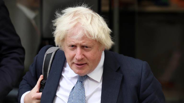V Trst prihaja Boris Johnson