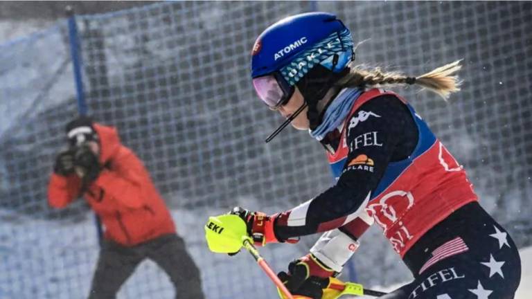 Mikaela Shiffrin zmagovalka uvodnega slaloma