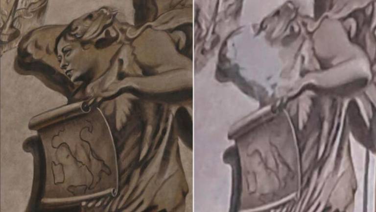 Angel v rimski baziliki nima več potez Giorgie Meloni