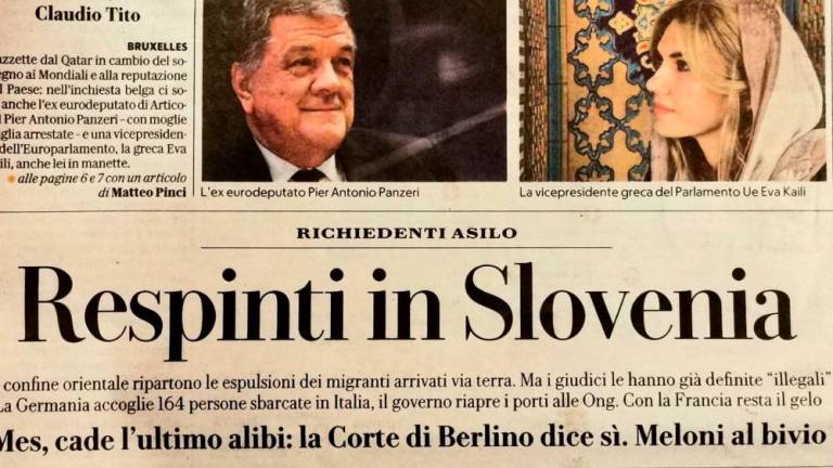 Repubblica na prvi strani o Sloveniji
