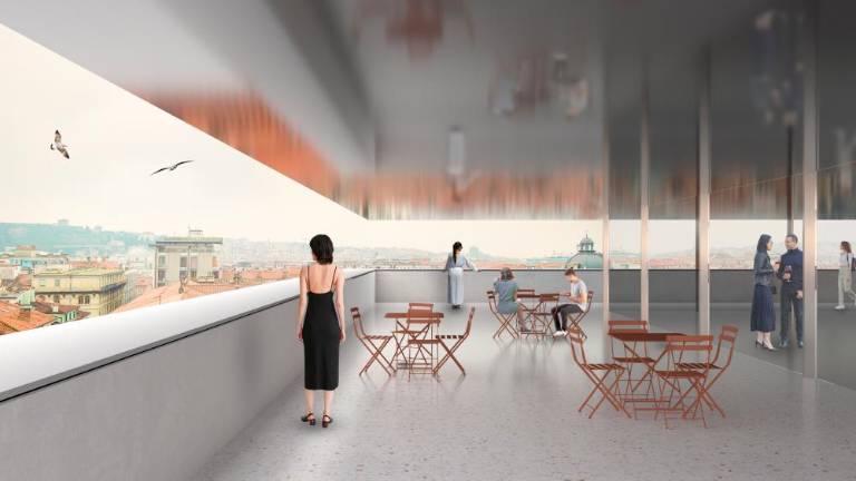 Na strehi Narodnega doma bi vzpostavila delno pokriti trg