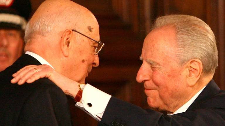 Ciampi in Napolitano pomagala Slovencem