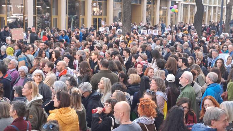 Za remigracijo s CasaPound 500 ljudi, na shodu proti njim pa 3000