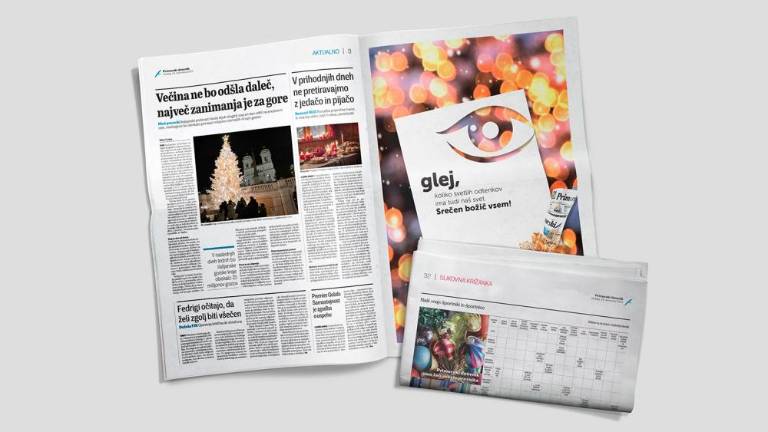 Praznični Primorski dnevnik danes na 40 straneh