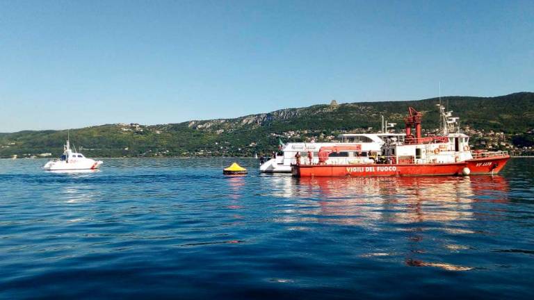 Namišljeni požar na ladji Delfino verde