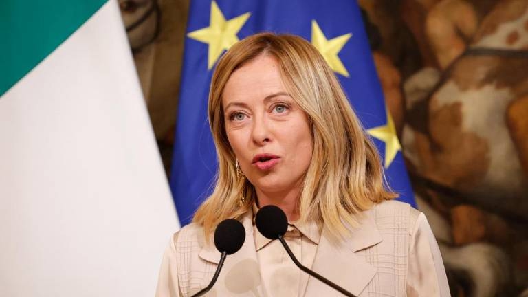 Meloni in Golob o migrantih in izvajanju schengenskega sporazuma