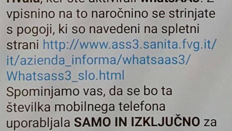 Sloven&scaron;čina na mobilnem telefonu