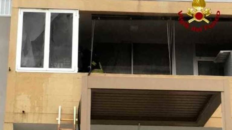 Požar v stanovanju v Miljah