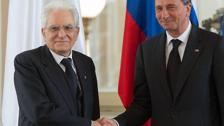 Mattarella v Doberdobu in Gorici