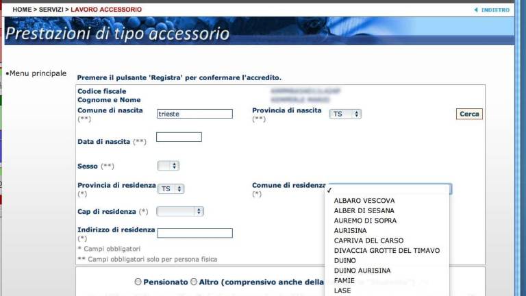 Albaro Vescov&agrave;, Famie, Roditti ...